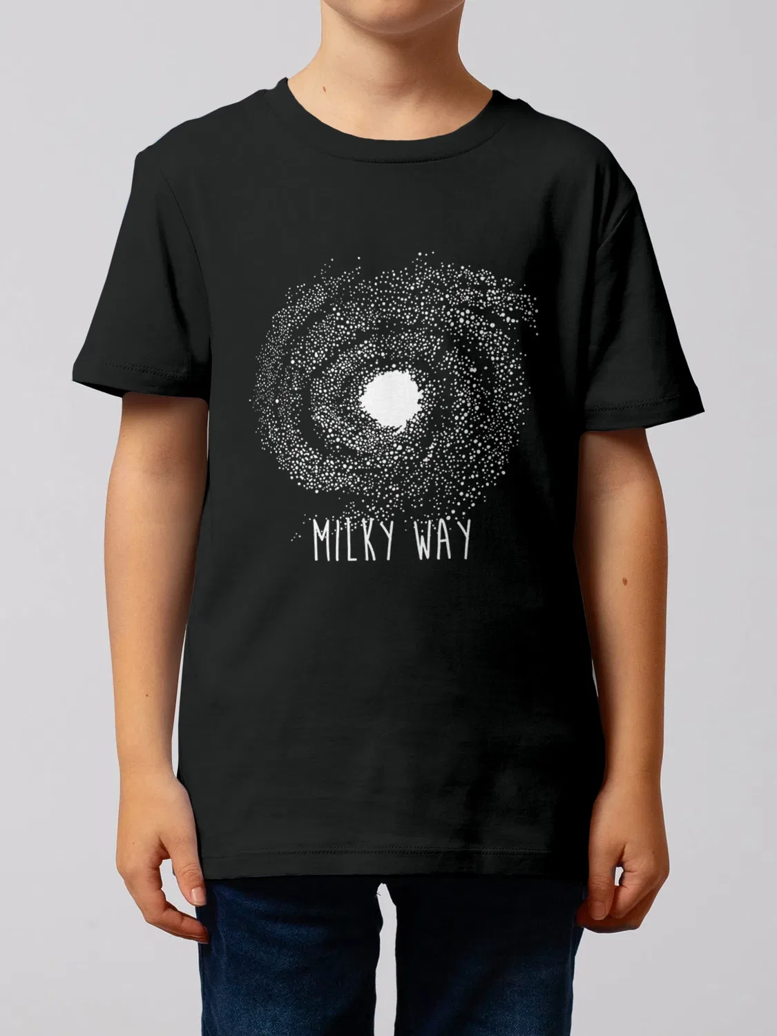 Футболка хлопковая Wat? Apparel, черный