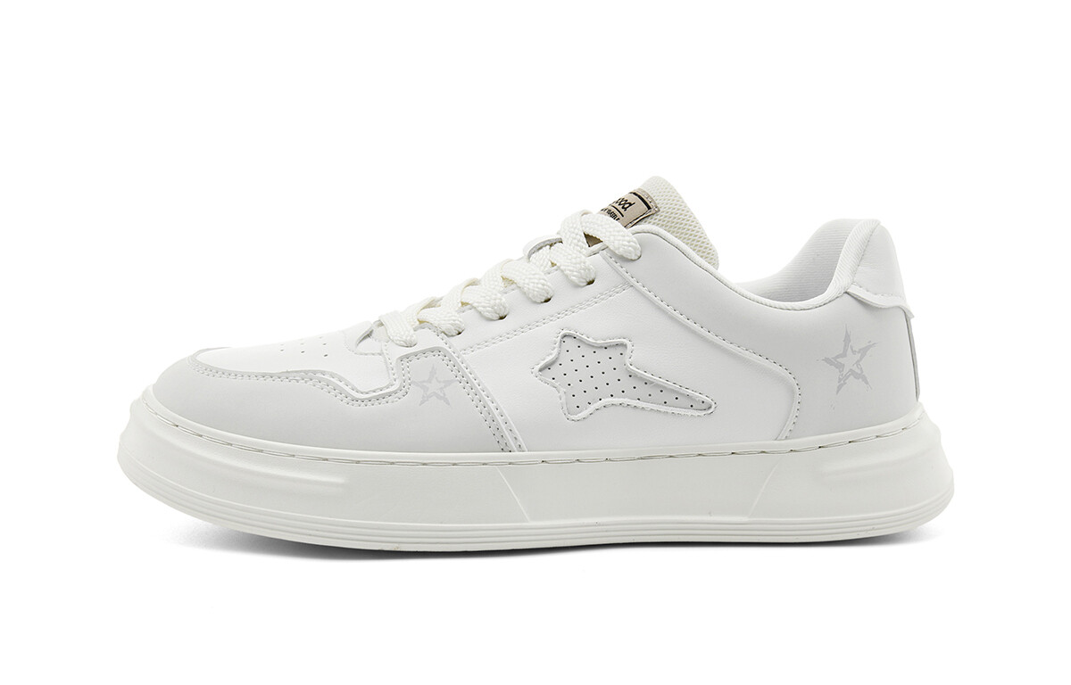 

Кеды HLA Skateboard Shoes Men Low-Top, белый