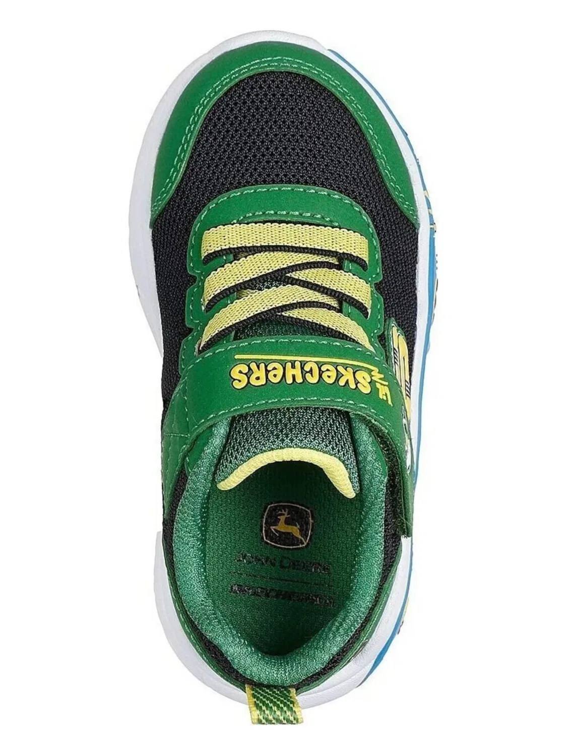 Спортивные кроссовки Skechers зеленого цвета — фото 2