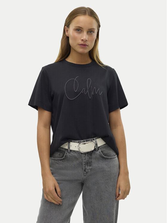 

Футболка свободного кроя Vero Moda, черный