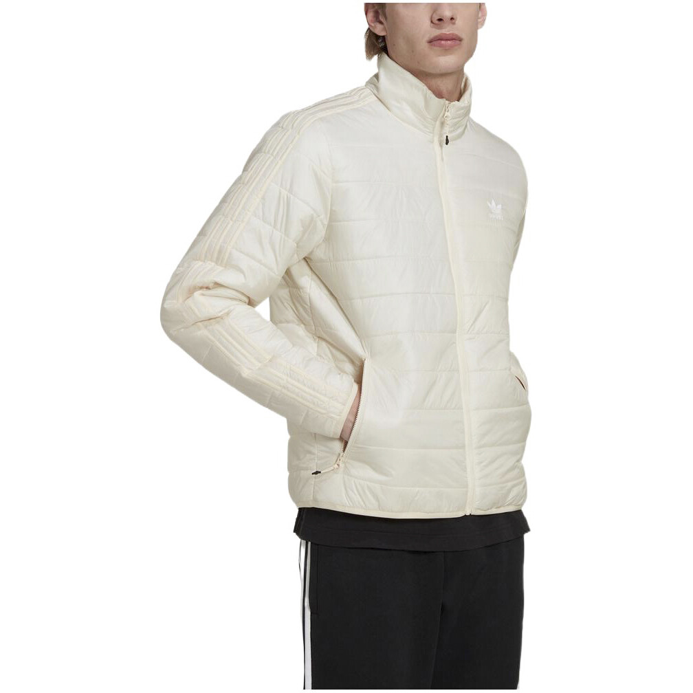 Стеганая куртка мужская Off White Adidas Originals, кремовый — фото 3