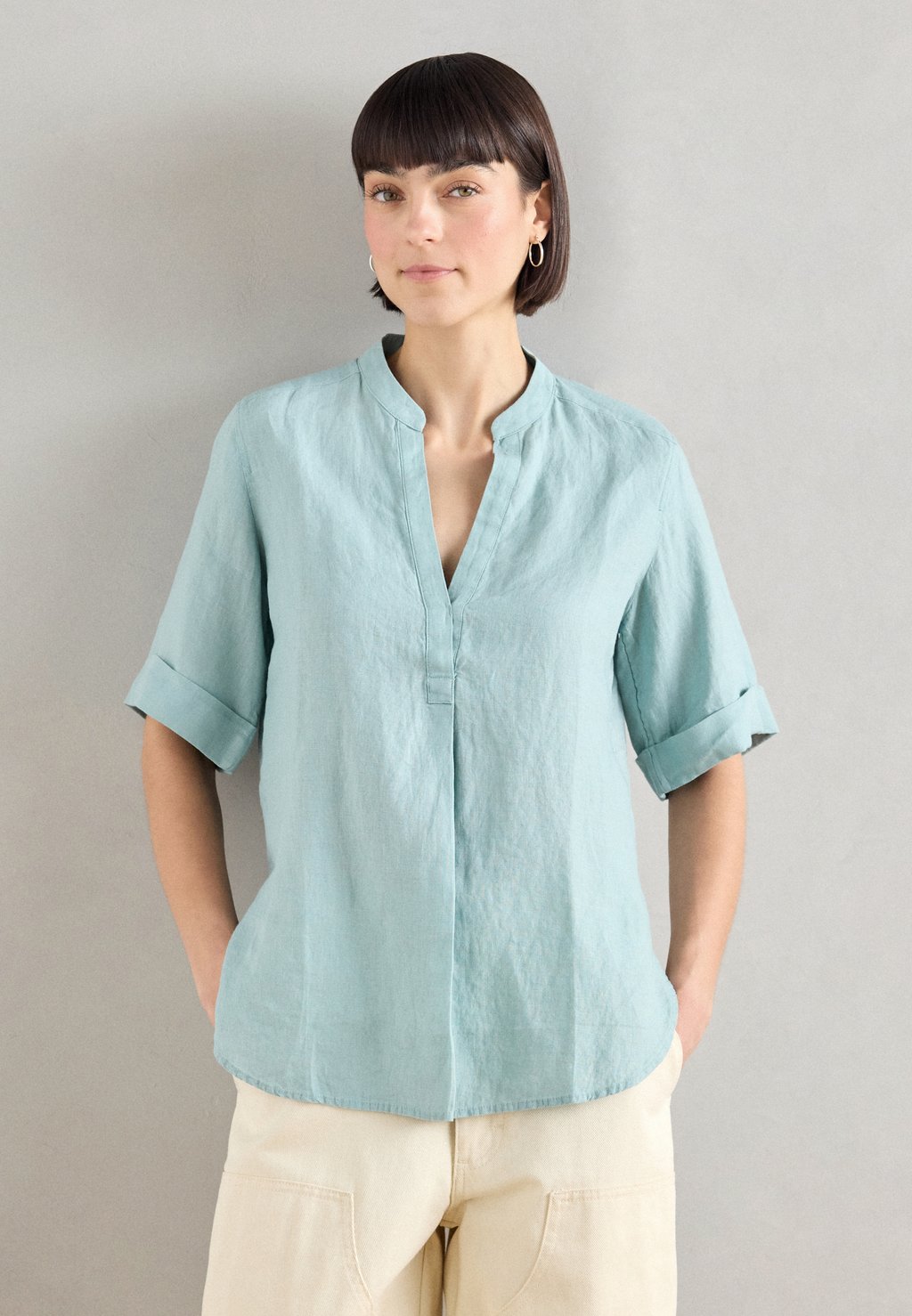 

Туника SHORT SLEEVE V NECK Marc O'Polo, Pure Teal