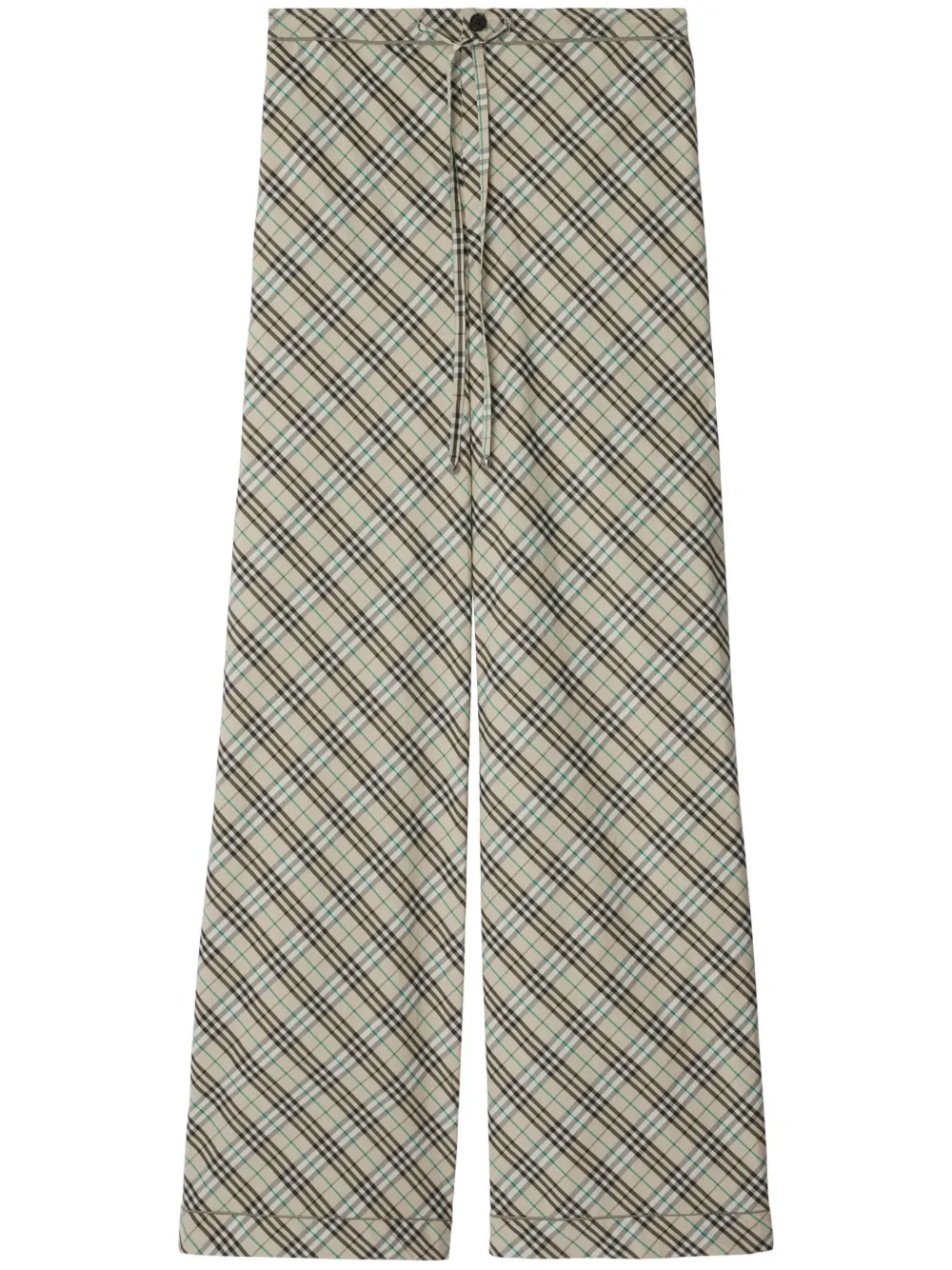 

Брюки в клетку BURBERRY, нейтральный