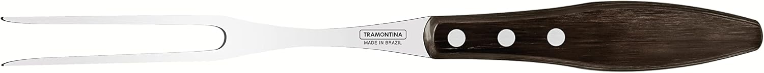 

Tramontina 21192/190 Вилка для резьбы по дереву, Polywood, 11,8 дюймов (30 см), темно-коричневый, можно мыть в посудомоечной машине, прочный, натуральное дерево, сделано в Бразилии, Darkbrown