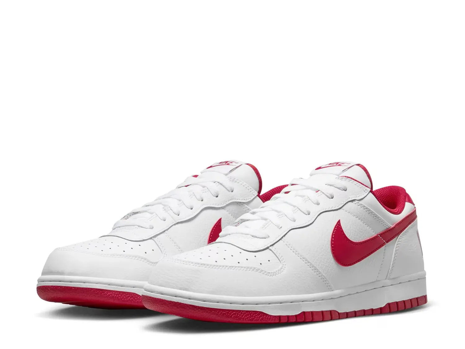 Кроссовки BNL Court - мужские Nike, White/Red — фото 3