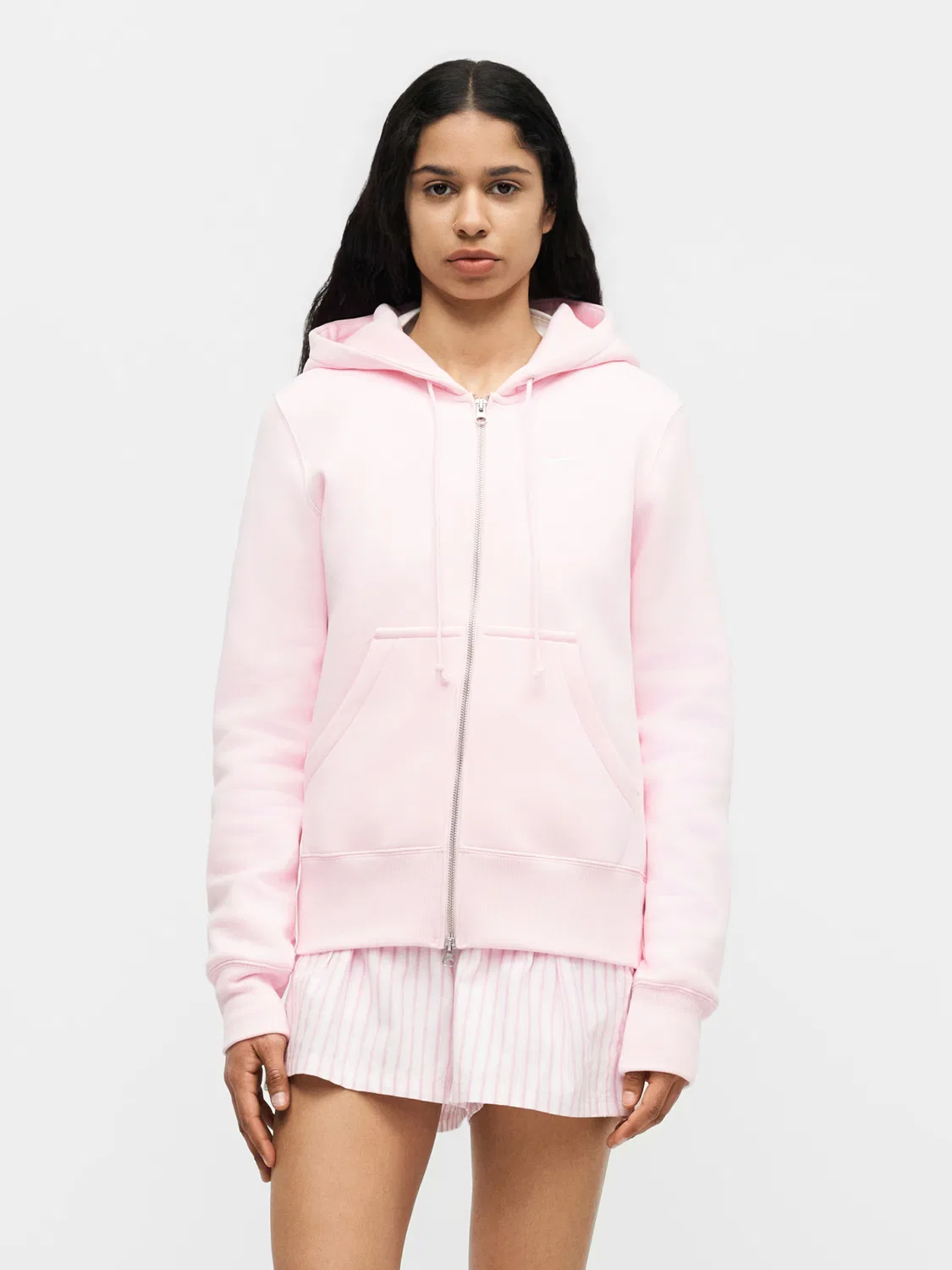 Толстовка на молнии 'PHNX FLC' Nike Sportswear, Light Pink — фото 2