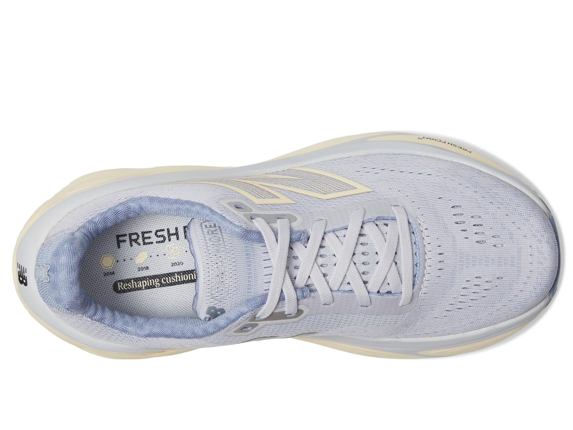 Кроссовки New Balance Fresh Foam X More V5, Pearl Grey/Dusk Shower/Calcium — фото 2