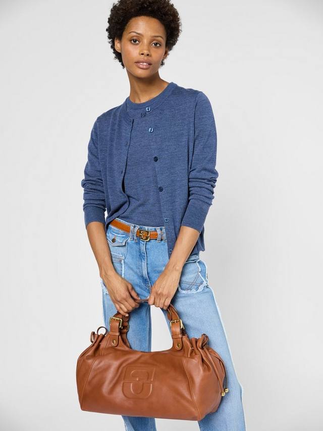 

Шерстяной кардиган juna Gerard Darel, синий