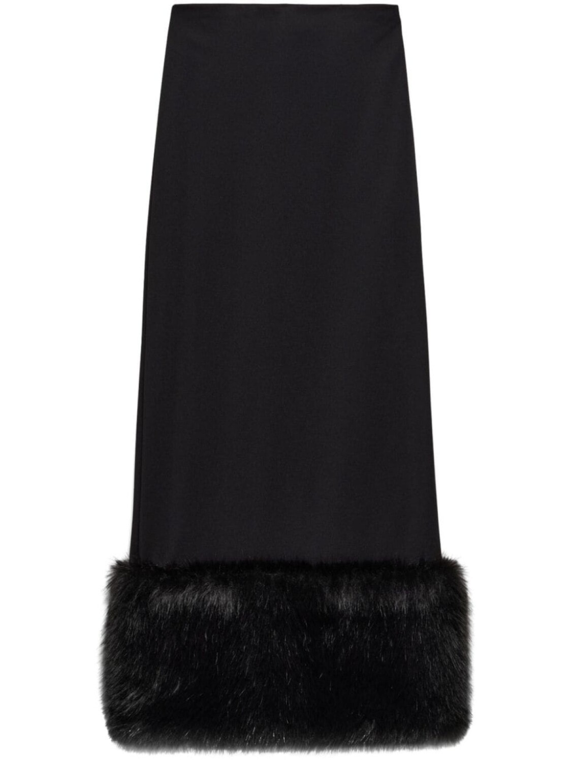 

Юбка из эластичного джерси Prada, черный