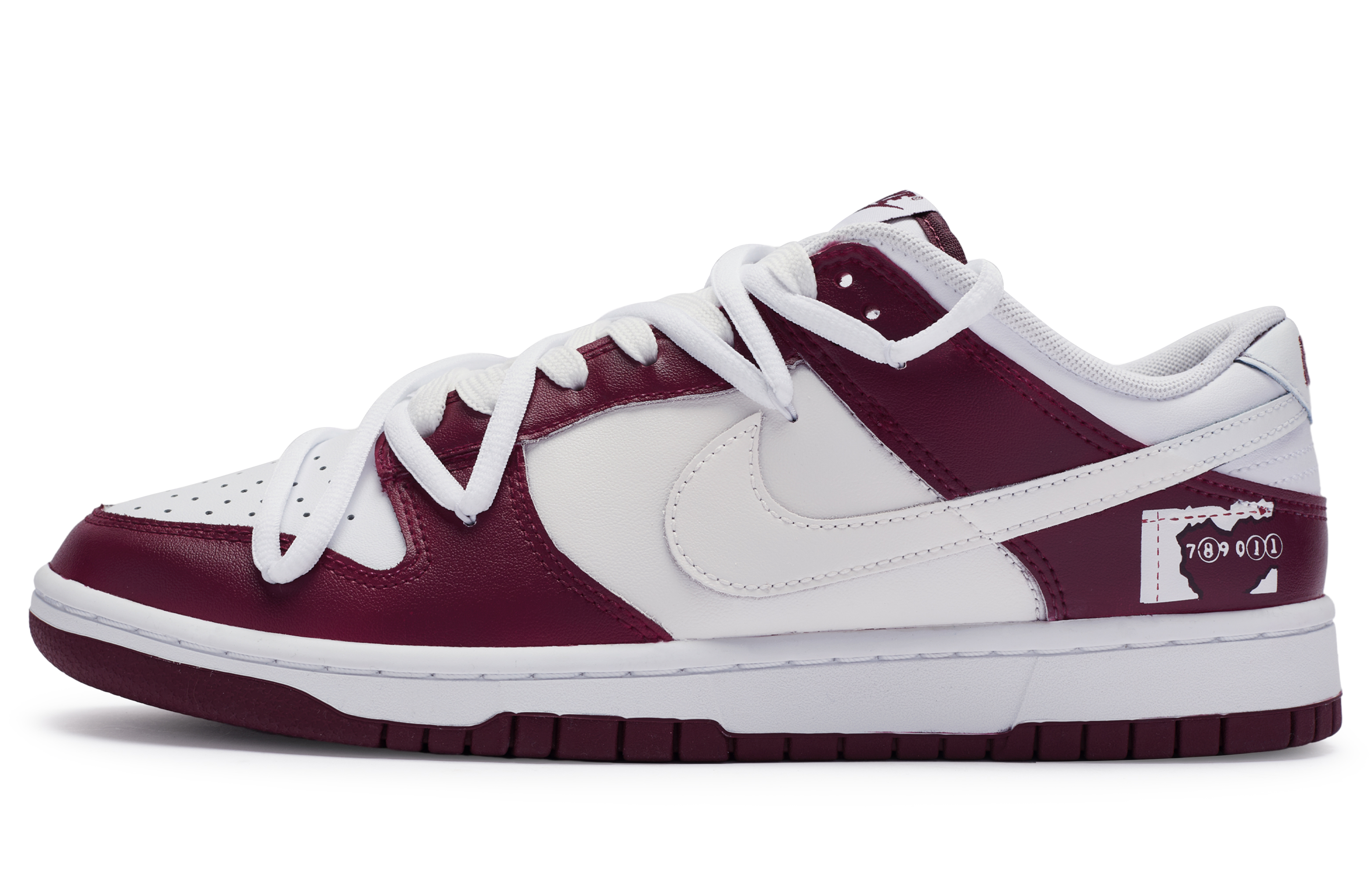 

Кроссовки Nike Dunk Skateboard Shoes Men Low-Top White, Белый, Кроссовки Nike Dunk Skateboard Shoes Men Low-Top White