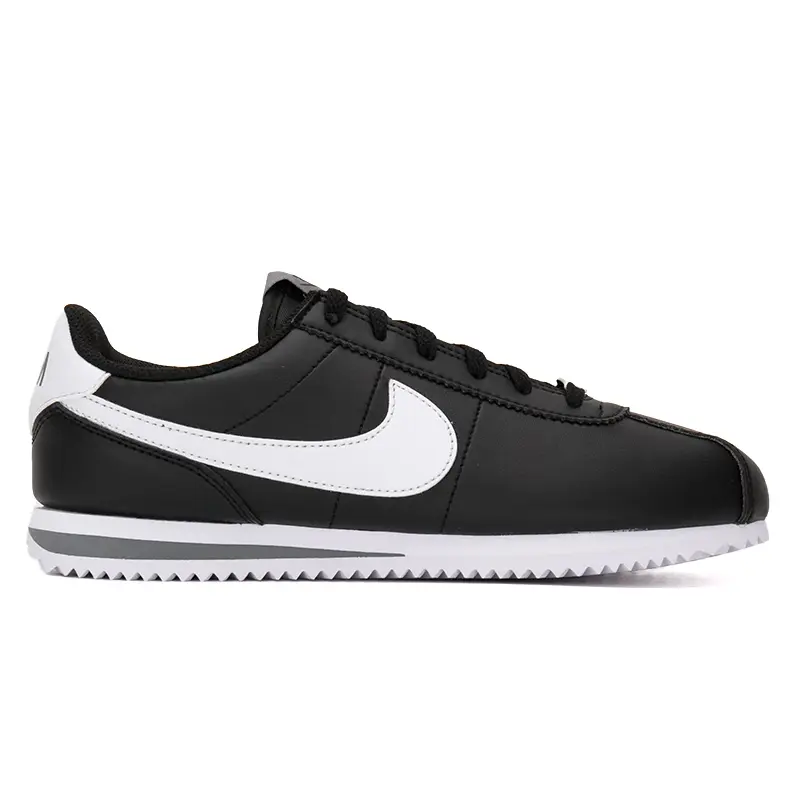 Кроссовки Cortez Kids Lifestyle GS Low-top, черные/белые Nike, черный/белый — фото 2