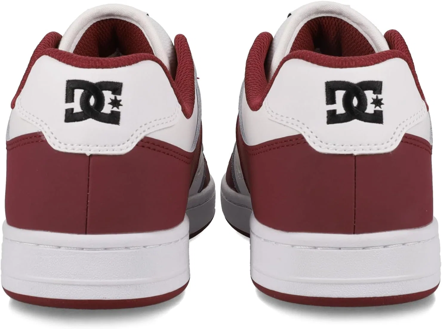 Мужские скейтбордические кроссовки DC Manteca 4, White, Dark Red, Black — фото 3