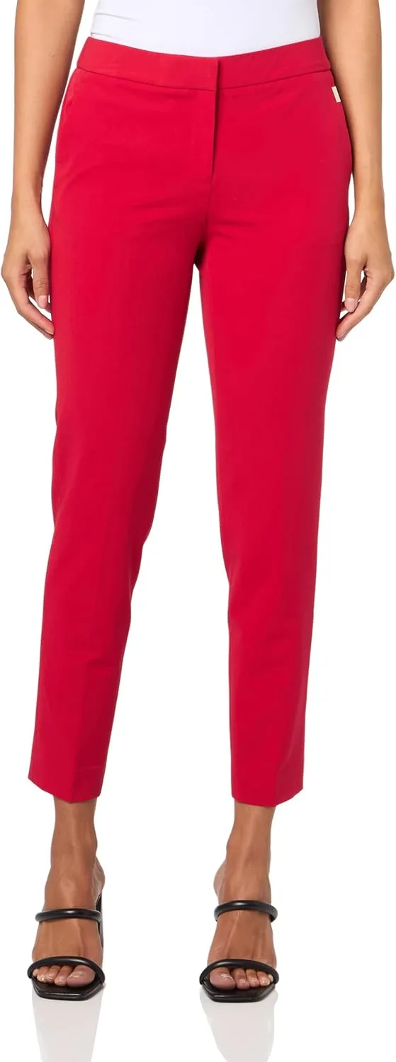 Брюки от женского костюма Tommy Hilfiger Sloane до щиколотки, Scarlet