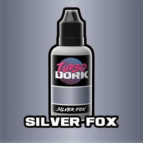 

Аксессуары Turbo Dork Metallic Acrylic Paint: Silver Fox (20ml)