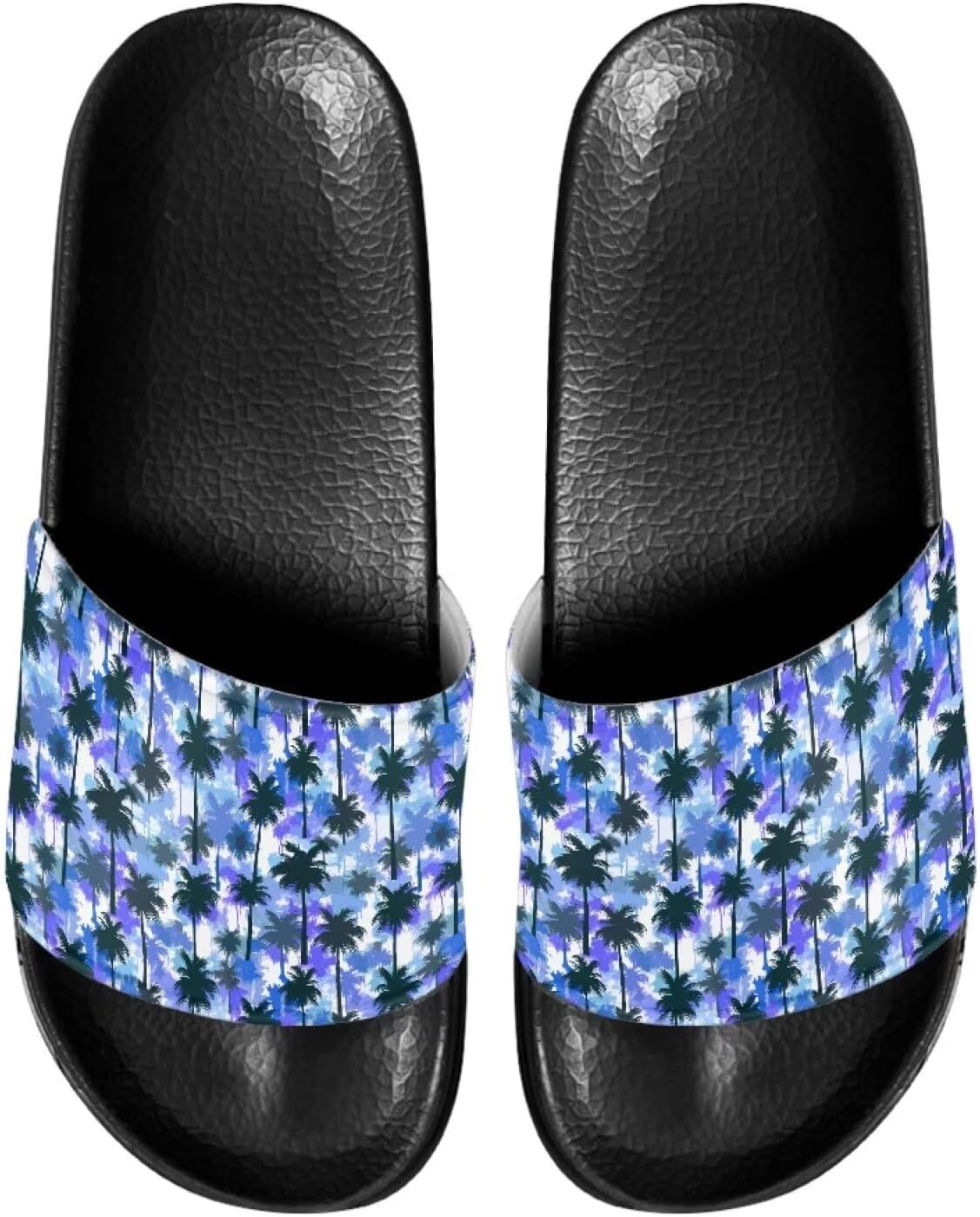 

Сандалии-шлепанцы унисекс с мягкой стелькой, удобные для женщин и мужчин, кожаные, размеры 6-13,5 Mintulipy, Hawaiian Palm Tree