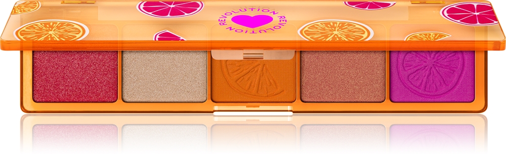 

Палитра теней для век Zesty Zing Mini Match I Heart Revolution, 5,5 гр