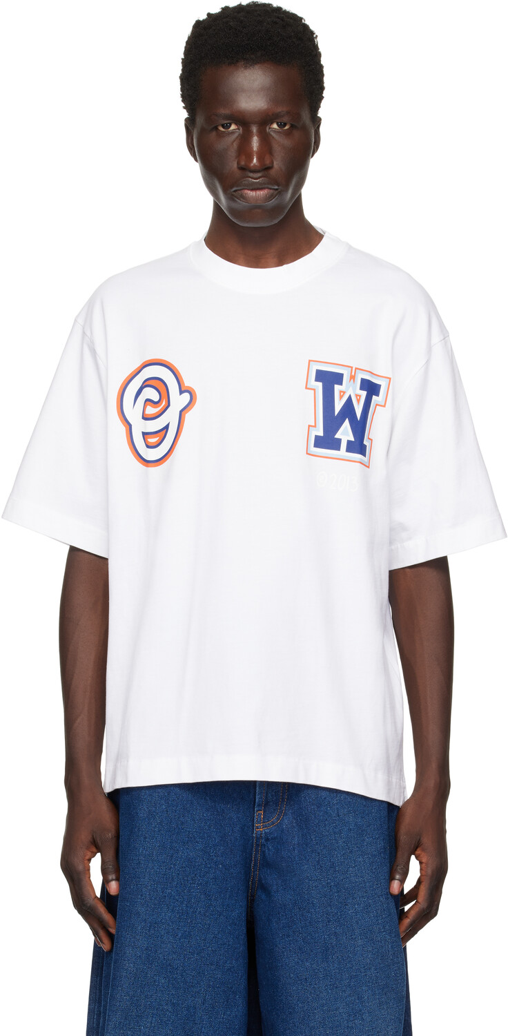 

Белая футболка Wizard Skate Off-White