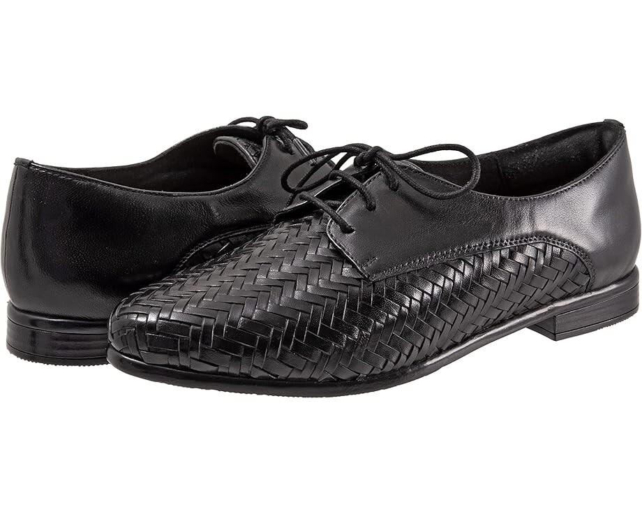 

Оксфорды Trotters Lizzie Herringbone, черный