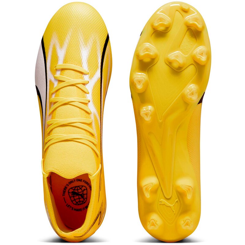 Футбольные бутсы Ultra Match FG/AG Puma, белый — фото 3