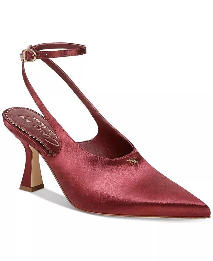 

Женские туфли-лодочки Tara High-Vamp с острым носком Circus Ny By Sam Edelman, красный