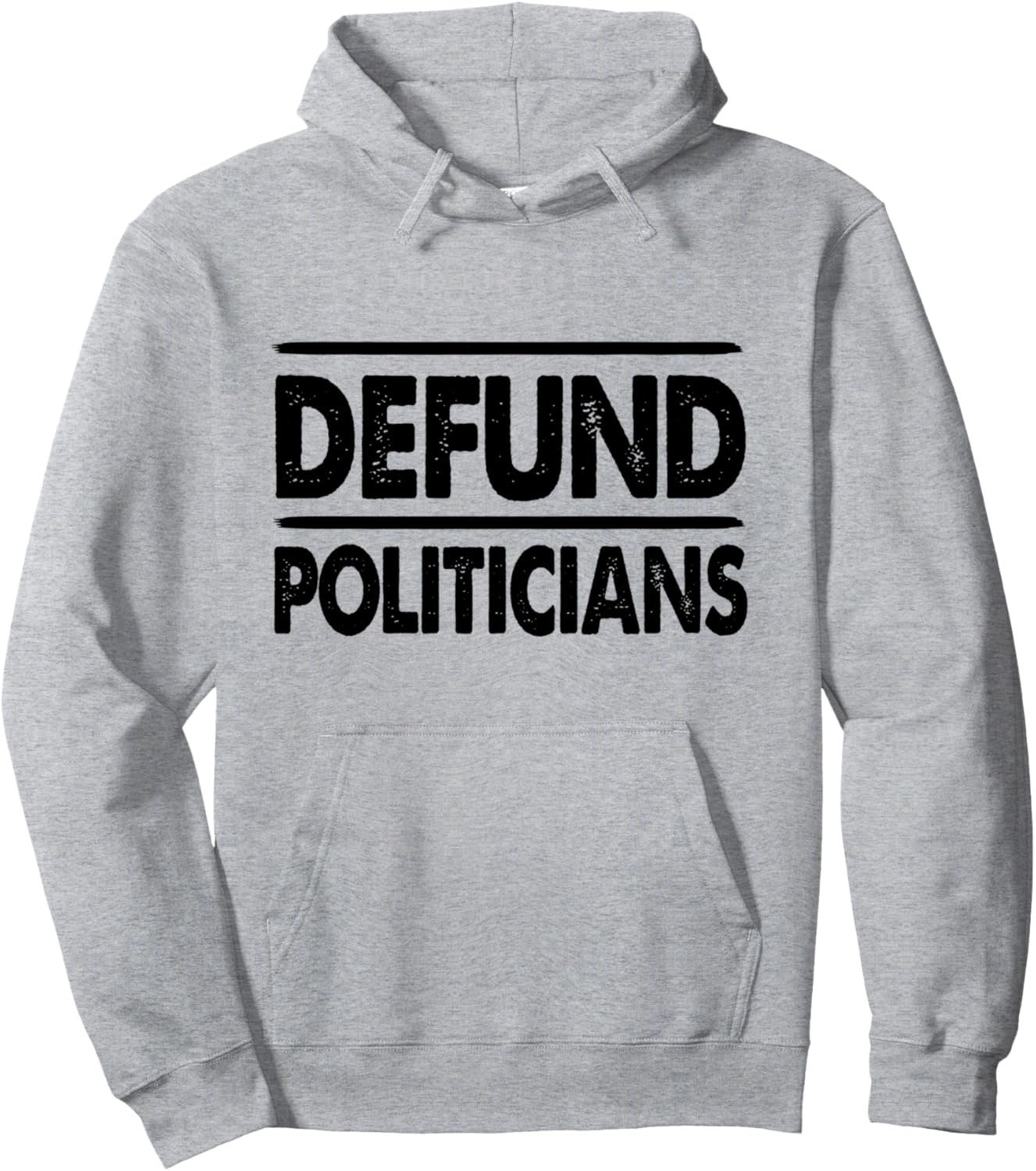 

Толстовка с надписью «Подавить финансирование политиков» The Libertarian Gift Of Freedom, серый