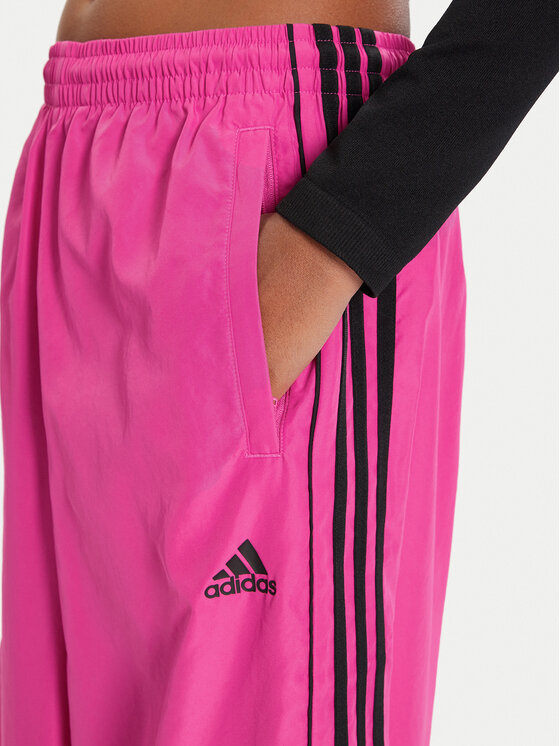Спортивные брюки oversize Teamgeist adicolor JV7481 Adidas, розовый — фото 4
