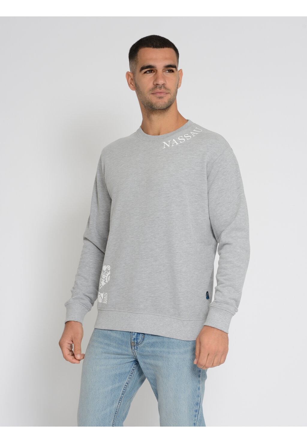 

Толстовка Nassau, цвет Mottled Grey