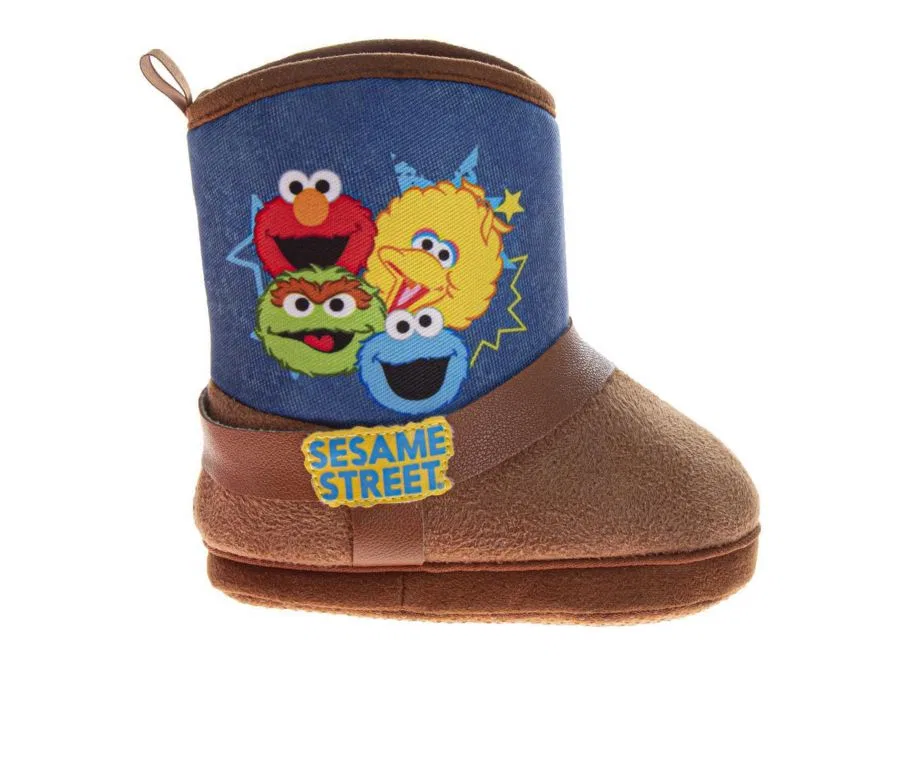 Детские ботинки «Оскар Куки Берд» Sesame Street, коричневый — фото 2
