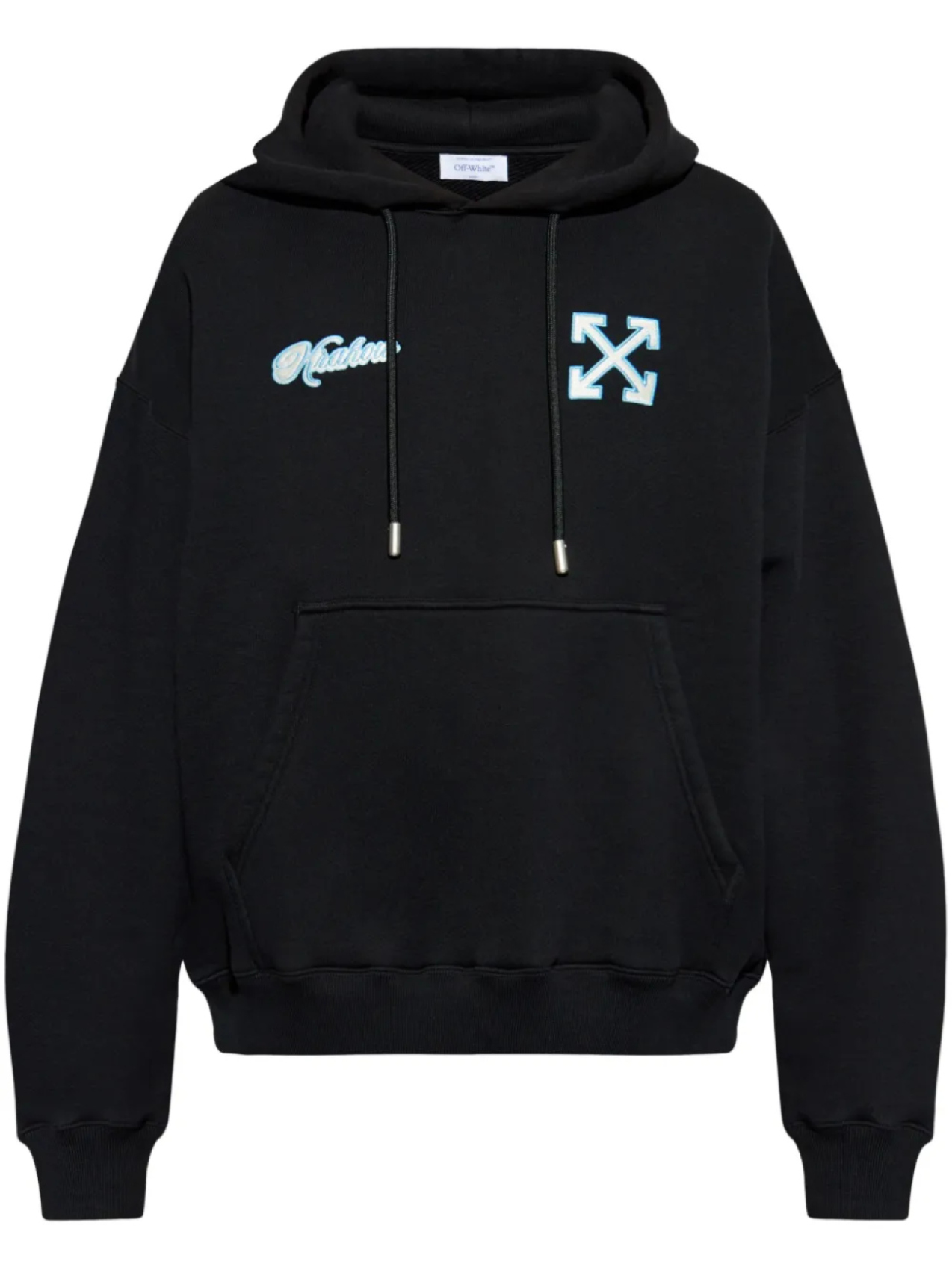 

Толстовка с капюшоном Off-White с принтом стрелок, черный