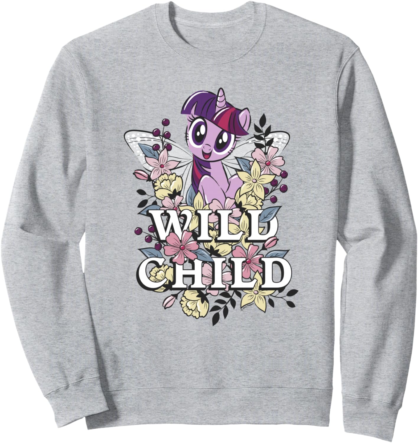 

Толстовка My Little Pony: Friendship Is Magic Twilight Wild Child, серый
