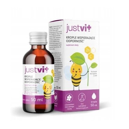 

Капли для поддержки иммунитета 50 мл Justvit