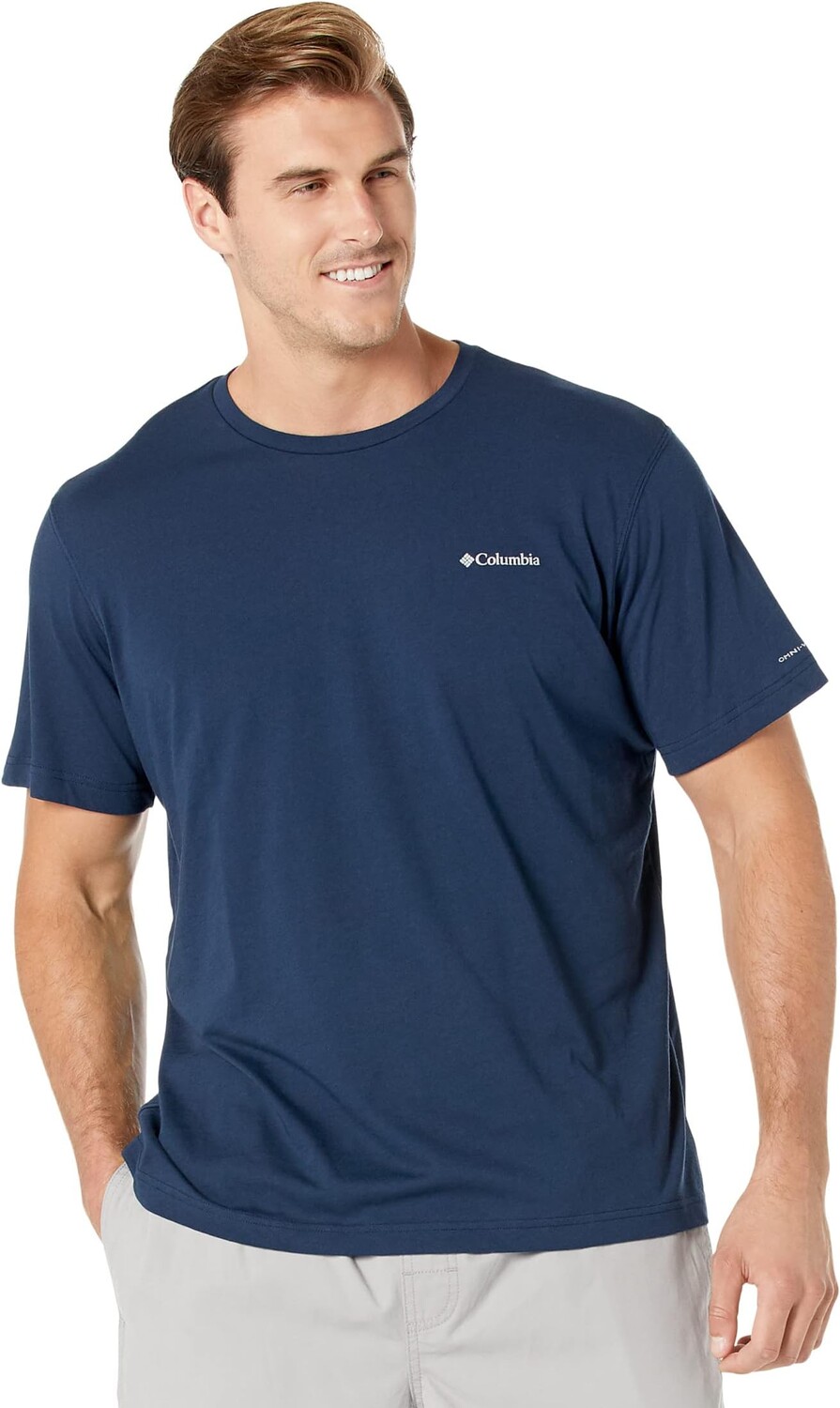 

Thistletown Hills с коротким рукавом Columbia, цвет Collegiate Navy Heather