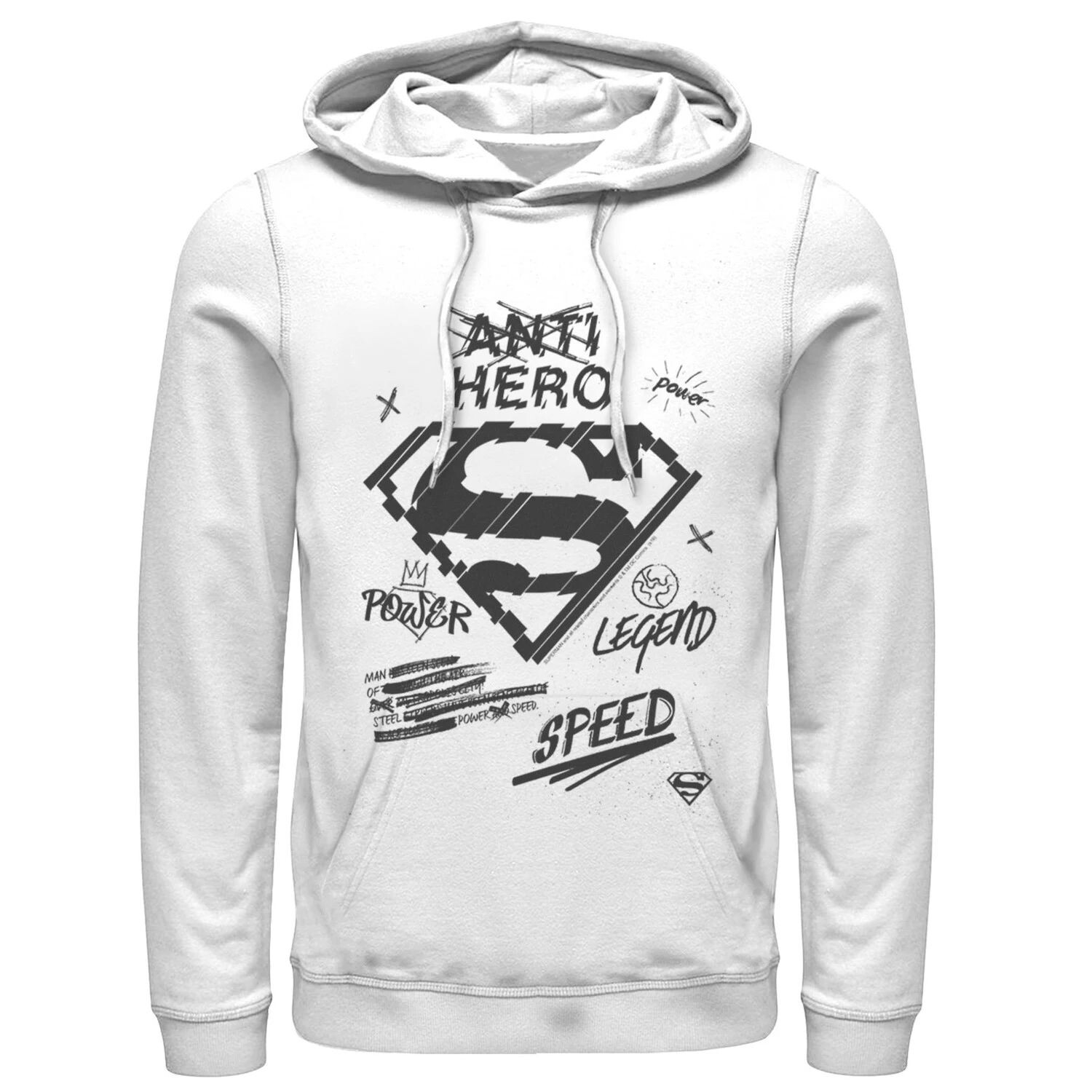 

Мужская толстовка с капюшоном и логотипом DC Comics Superman Licensed Character