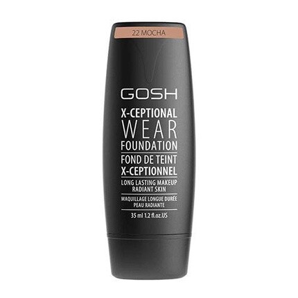 

GOSH X-Ceptional Foundation 35 мл, оттенок 22 мокко Gosh Copenhagen
