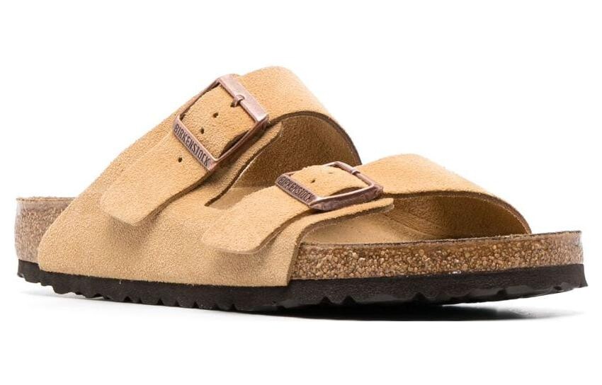 Сандалии из замши с двойным ремешком Birkenstock — фото 2