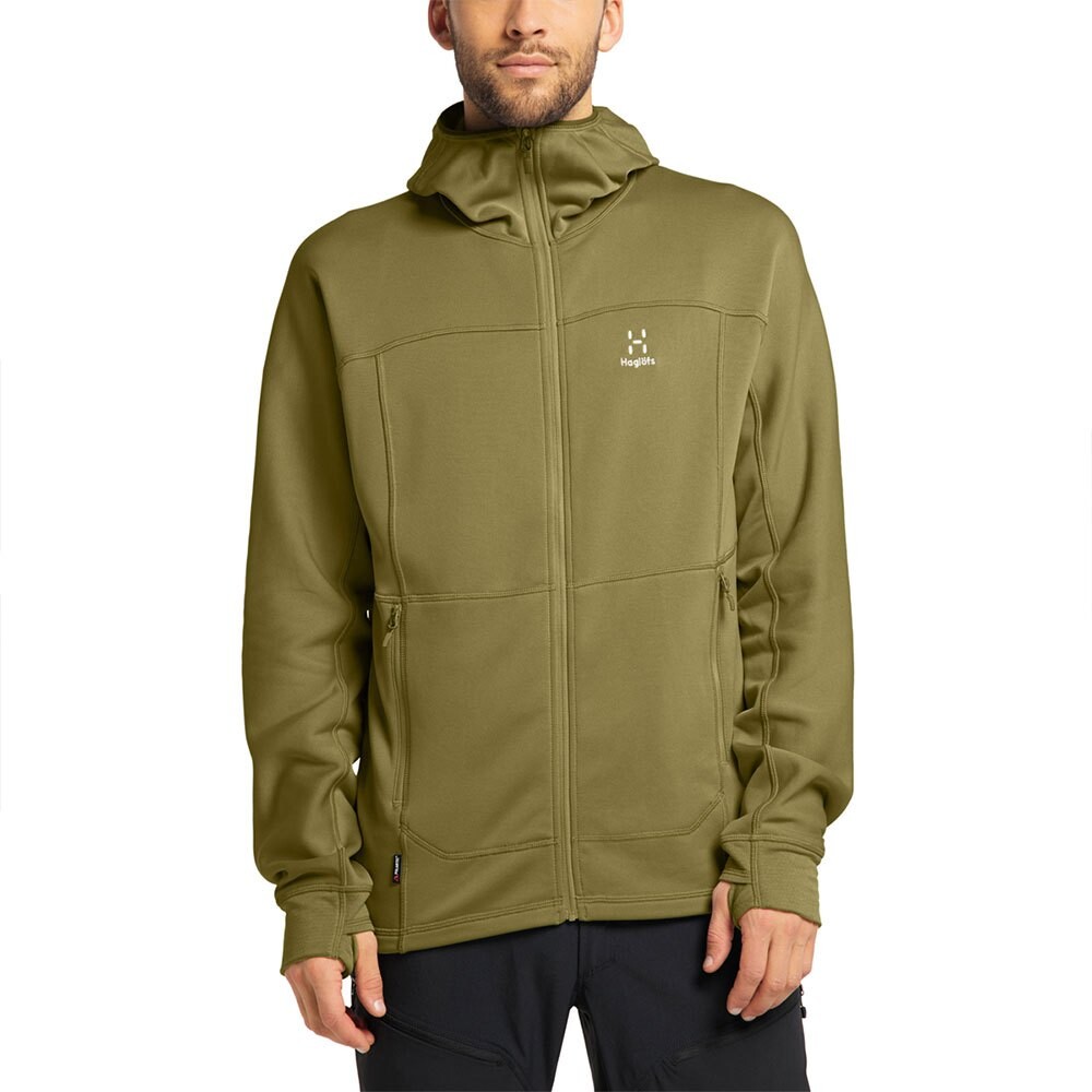 

Толстовка Haglöfs Betula Full Zip, зеленый