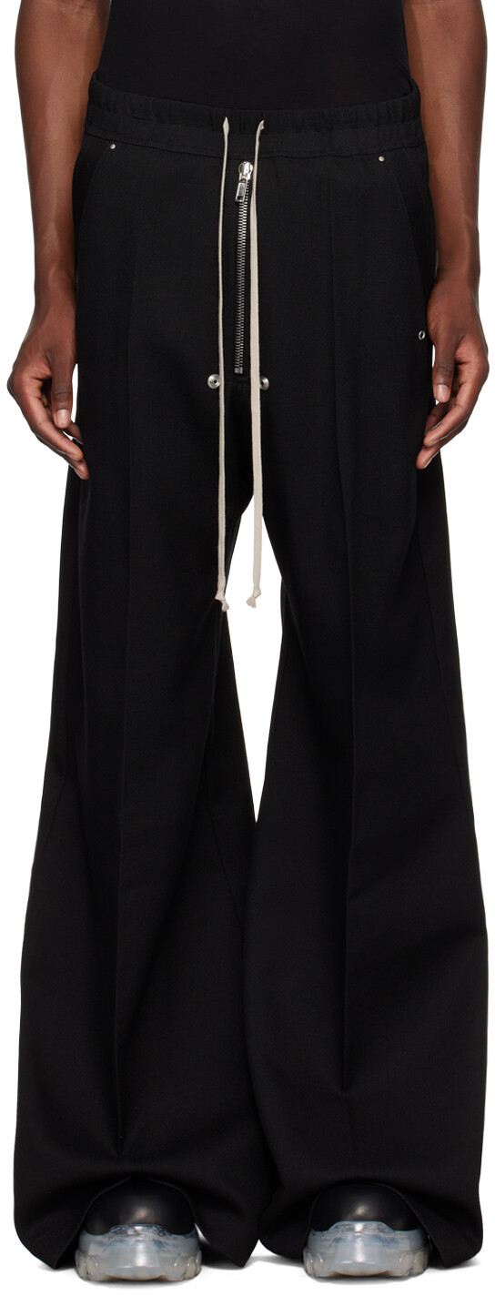 

Широкие брюки Bela Porterville Rick Owens, черный