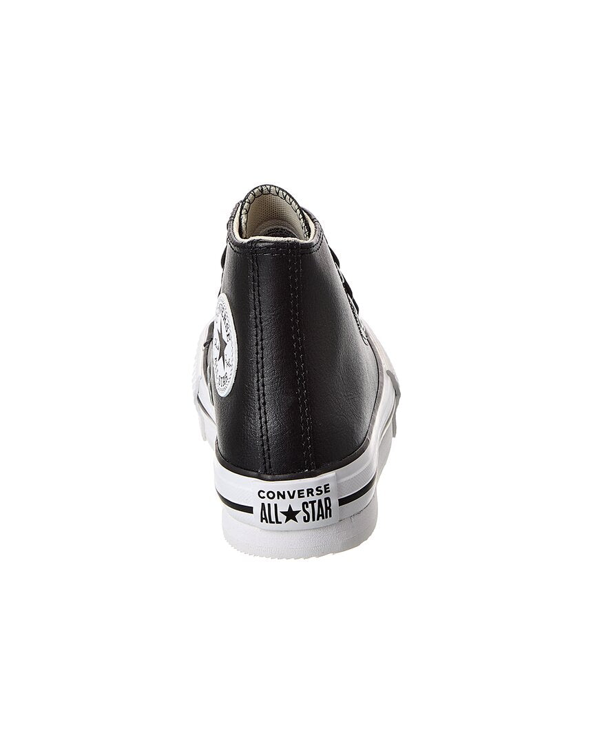 Кроссовки Converse Chuck Taylor All Star Eva Lift Leather High-Top, черный — фото 3