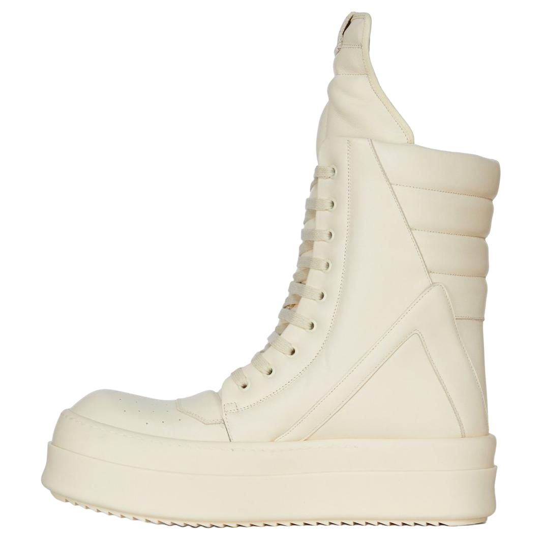 

RICK OWENS /RO Ботинки мужские Mega Geobask, белые