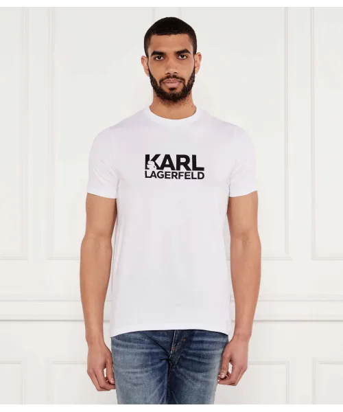 

Футболка Regular fit Karl Lagerfeld, белый