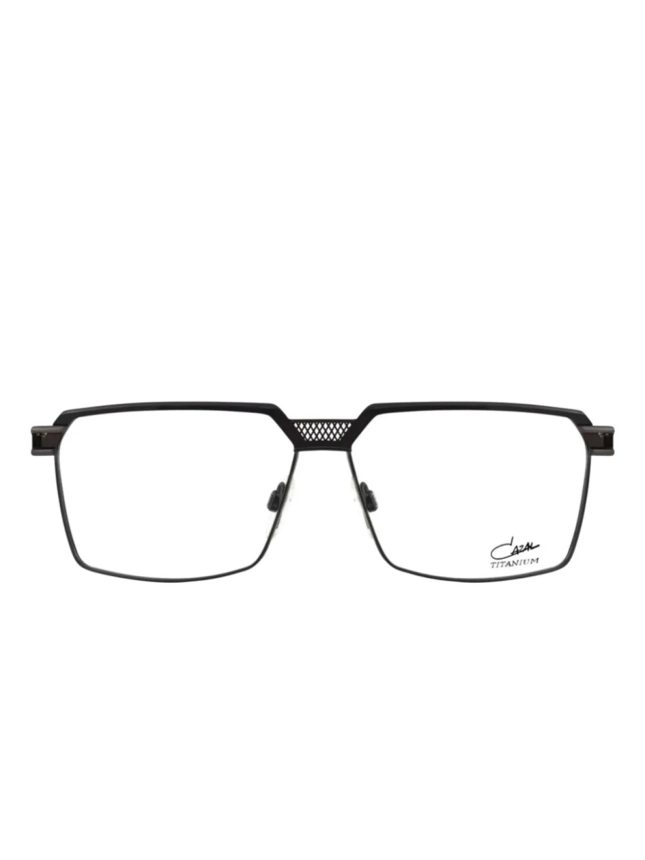 

Cazal rectangle-frame очки, черный