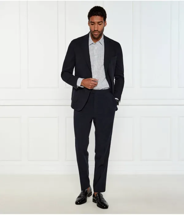 Рубашка P-ROAN-kent-C1-233 slim fit Boss, белый — фото 2