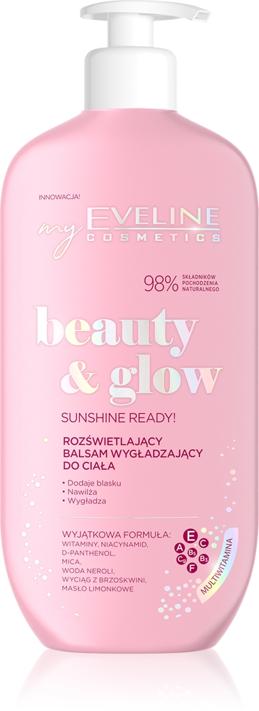 

Красота и сияние, готовы к солнцу! Разглаживающий лосьон для тела Eveline Cosmetics, 350 мл