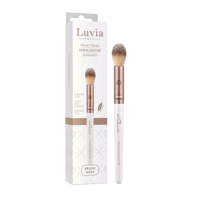 

Кисть для хайлайтера Cosmetics Elegance для нанесения хайлайтеров Luvia