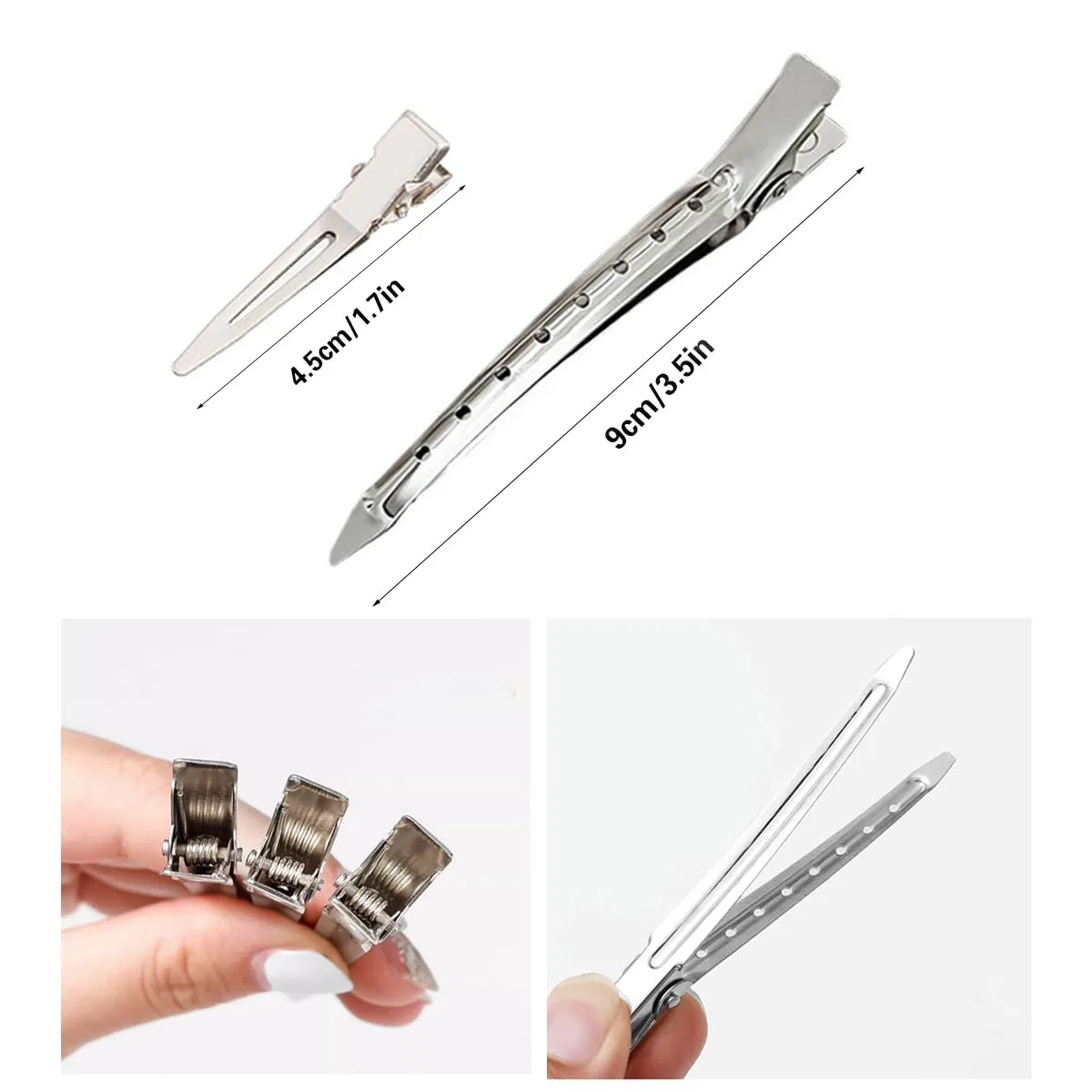 Набор из 40 заколок-невидимок для волос Vikrami Lighting, 40