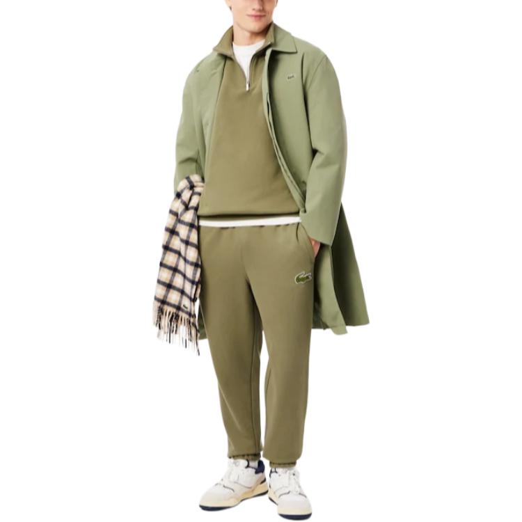 Спортивные штаны LACOSTE Unisex Khaki Green, хаки-зеленый — фото 3