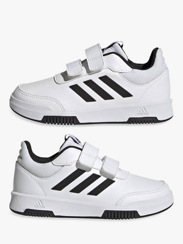 Детские кроссовки Tensaur Sport Riptape для бега adidas, Cloud White/Core Black/Core Black — фото 3