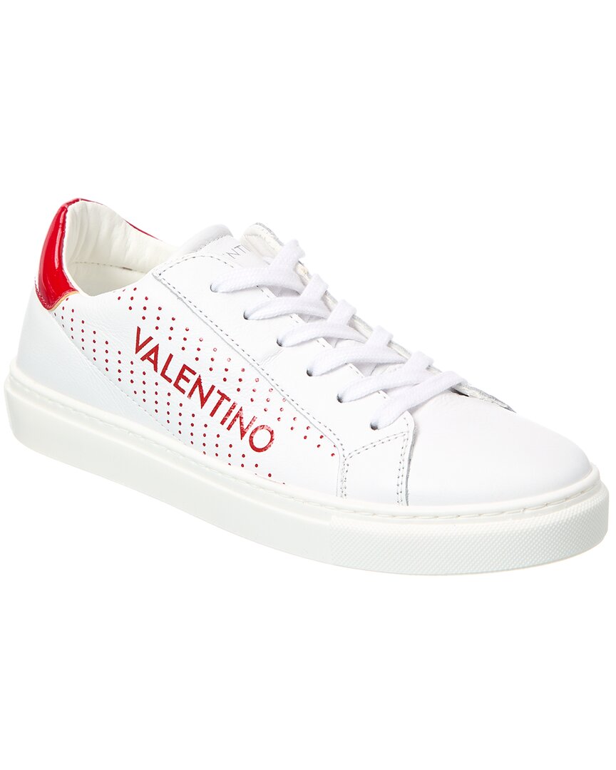 Кожаные кроссовки Valentino by Mario Valentino Kara, белый