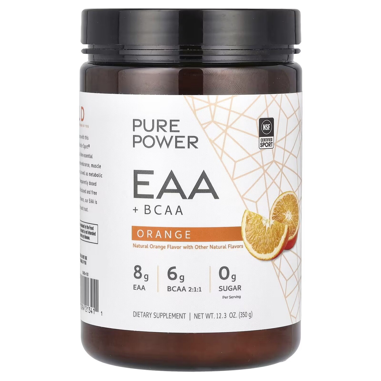 

Pure Power, EAA + BCAA, апельсин, 12,3 унции (350 г) Dr. Mercola