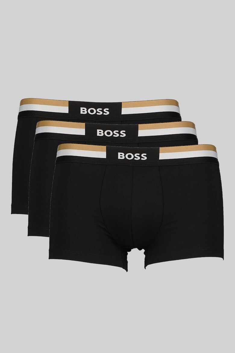 

Боксеры - 3 пары Boss, черный